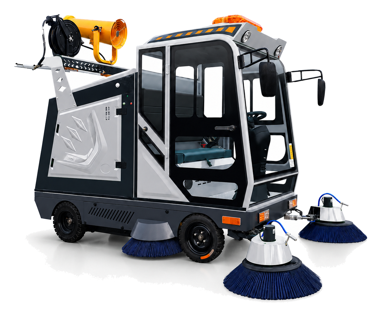 Star 2300 Ride-On Street Sweeper